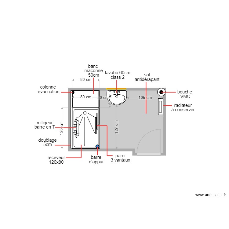 RIDDEAU. Plan de 0 pièce et 0 m2