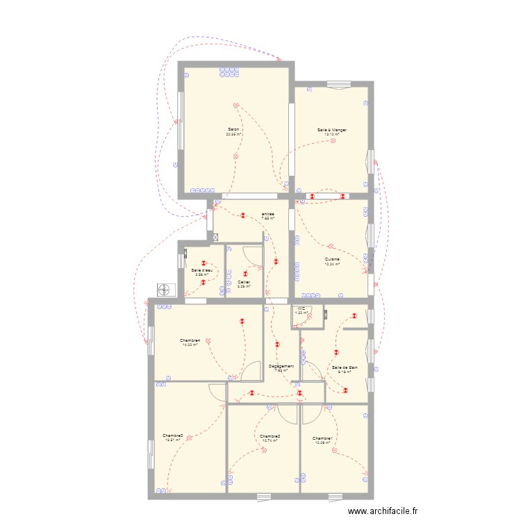 godeau. Plan de 0 pièce et 0 m2