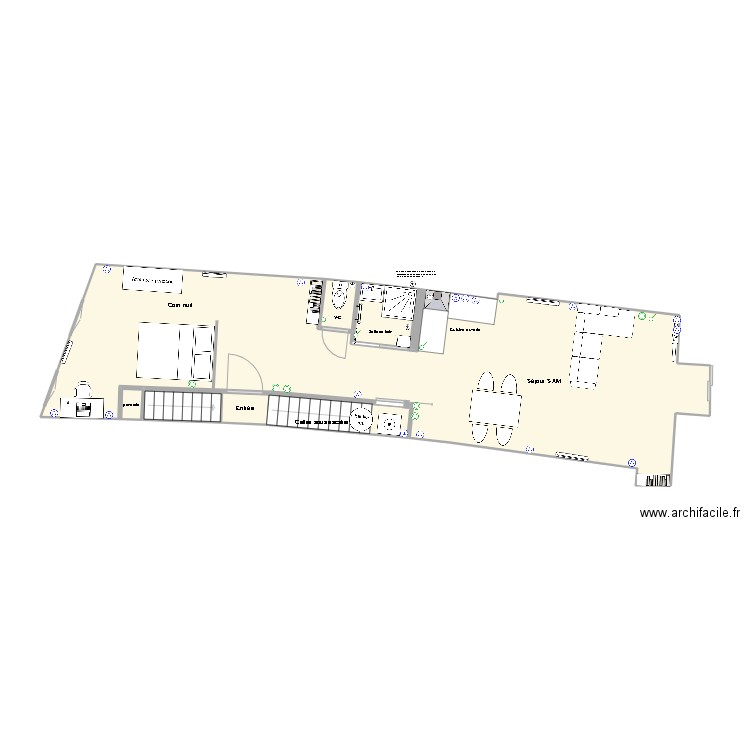APPART LA CONCHE projet 2 Elec VMC Plomberie. Plan de 0 pièce et 0 m2