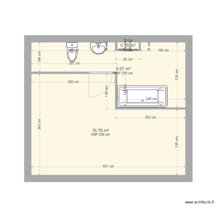 delaforge grenier. Plan de 0 pièce et 0 m2