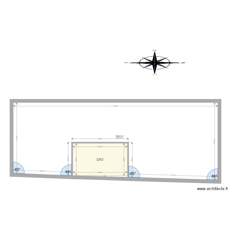 Aixman. Plan de 0 pièce et 0 m2