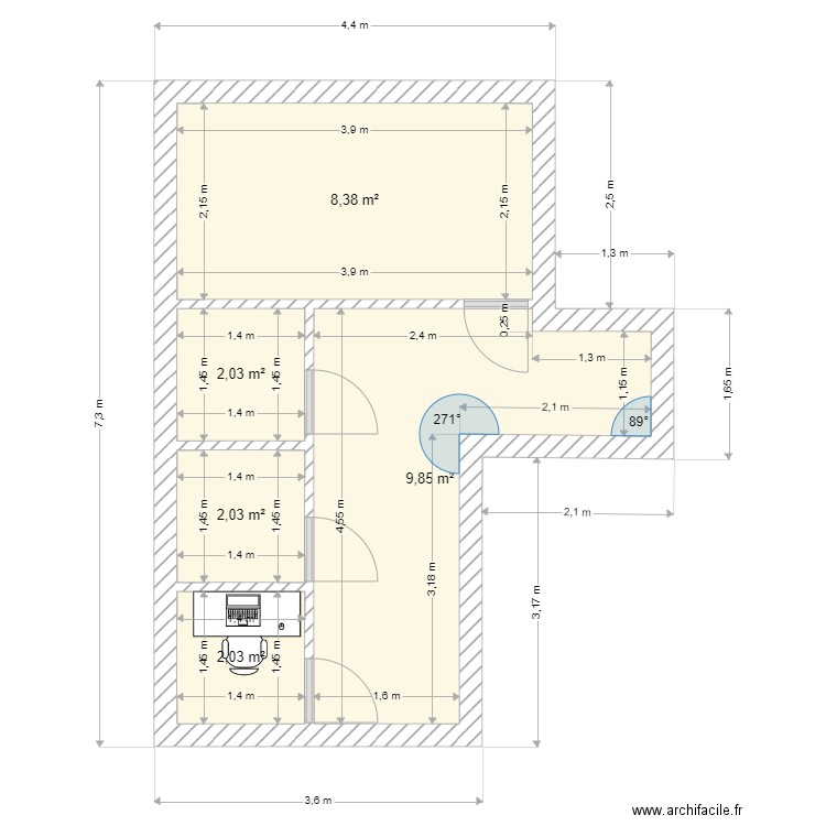 sous sol la roche. Plan de 0 pièce et 0 m2