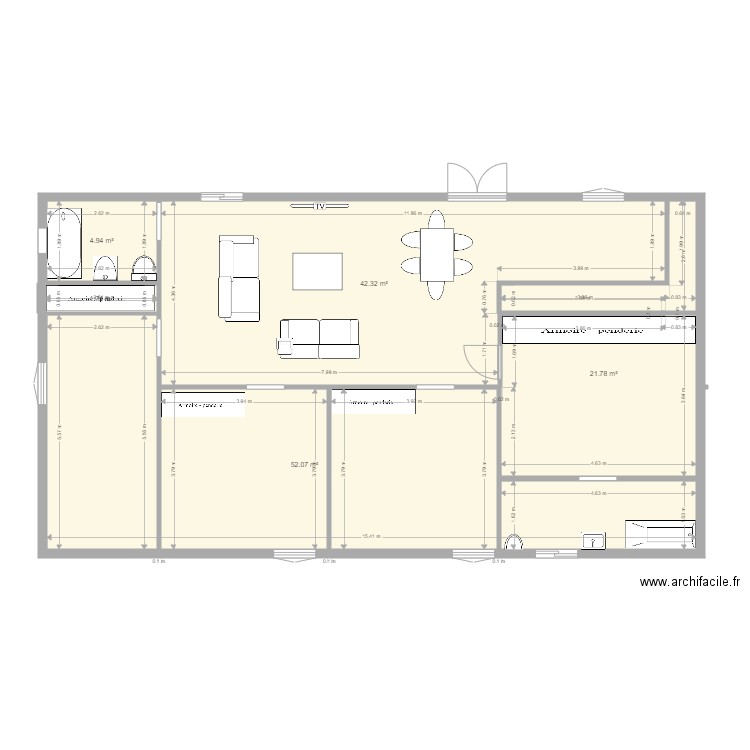 savigny maison. Plan de 0 pièce et 0 m2