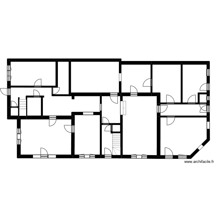 Fermette rez. Plan de Fermette rez. Plan de