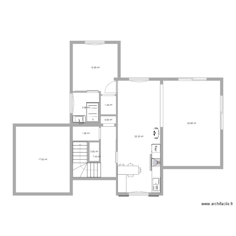 ProjetMC. Plan de 0 pièce et 0 m2