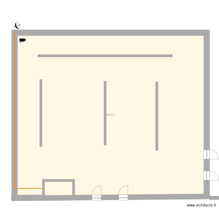 plan magasin nicollas. Plan de 0 pièce et 0 m2