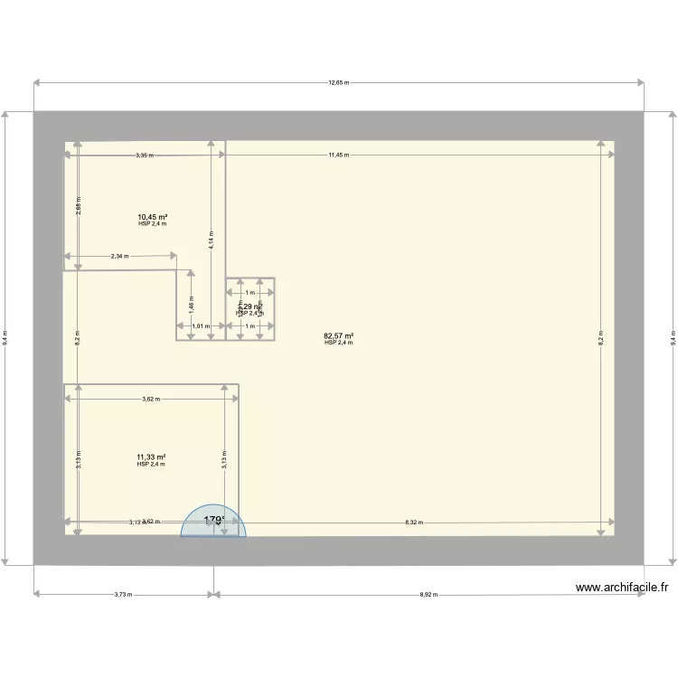 maison. Plan de maison. Plan de