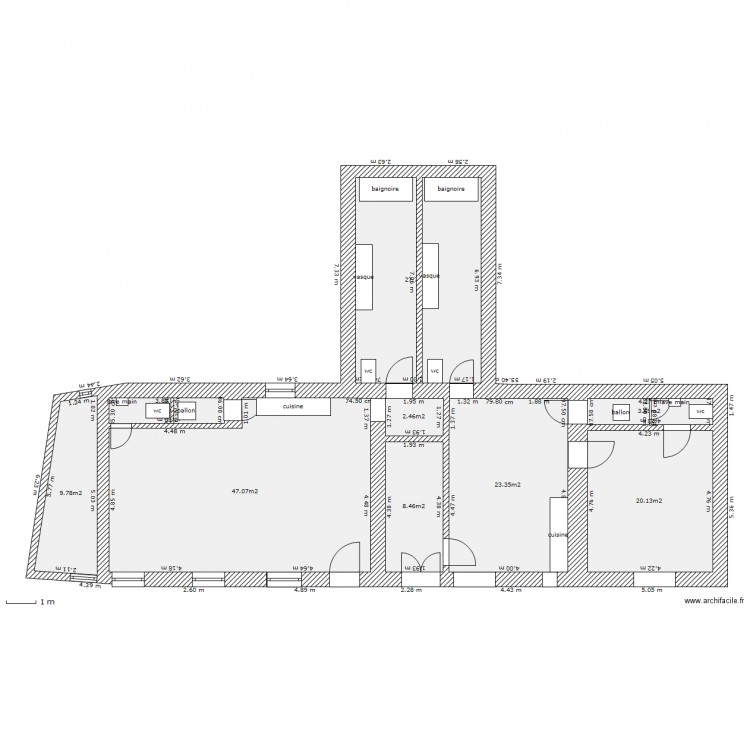 CHAMPIE Rdc vierge. Plan de 0 pièce et 0 m2