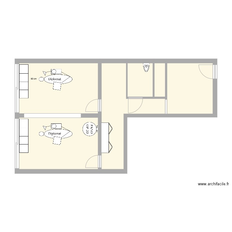 MERA1. Plan de 0 pièce et 0 m2