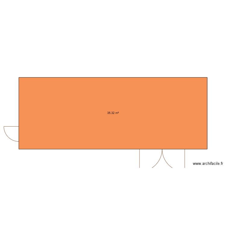 vue dessus 1. Plan de 0 pièce et 0 m2