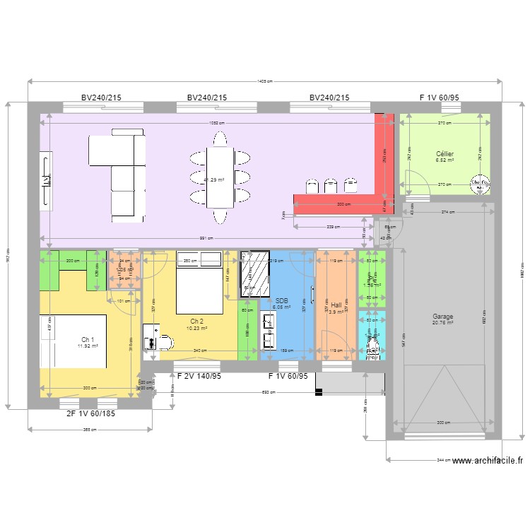 HERMENT . Plan de 0 pièce et 0 m2