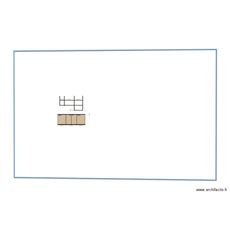 Plan cuisine OTHERSPACE 2. Plan de 0 pièce et 0 m2