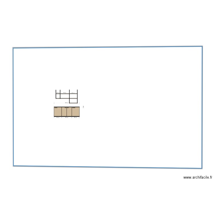 Plan cuisine OTHERSPACE 2. Plan de 1 pièce et 139 m2