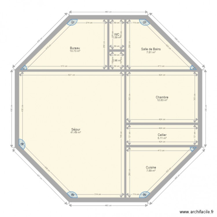 Cavanac1. Plan de 0 pièce et 0 m2
