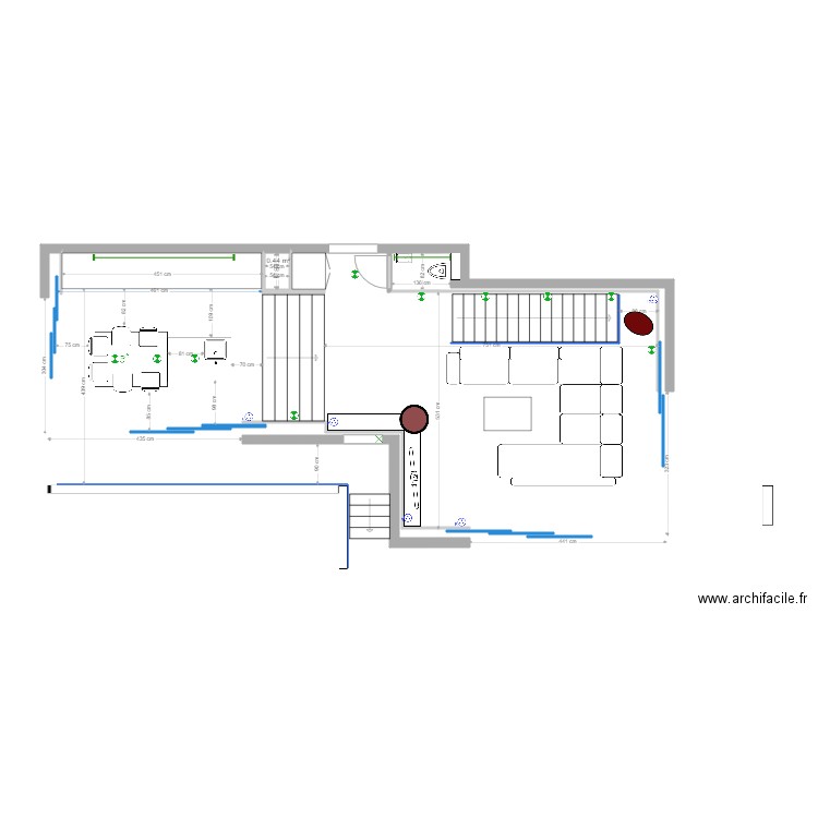 Roc Mer  R 1   Plan Electricité. Plan de 0 pièce et 0 m2