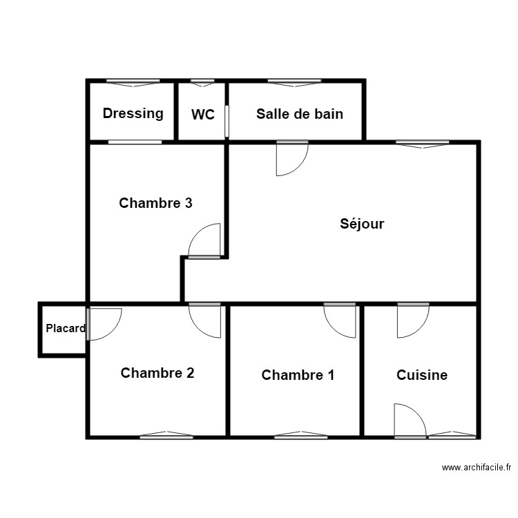 1erD PLM. Plan de 0 pièce et 0 m2