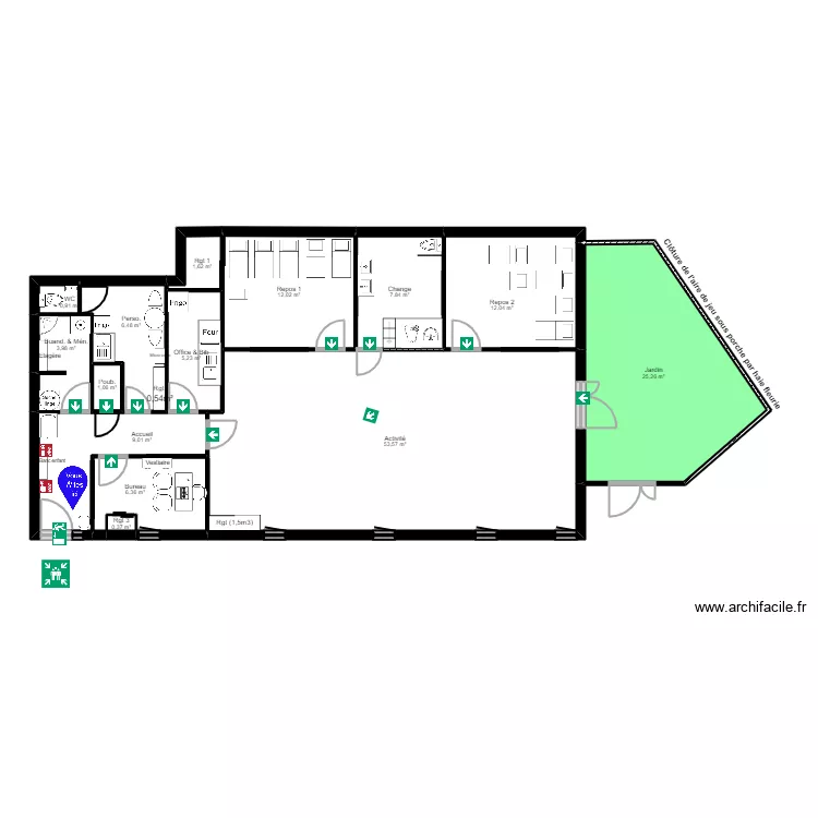 91J7N PROJET_Evac_UrM. Plan de 
