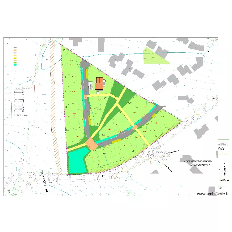 S&egrave;vremont - Les Versennes 2-v4LLS 06/2026. Plan de 