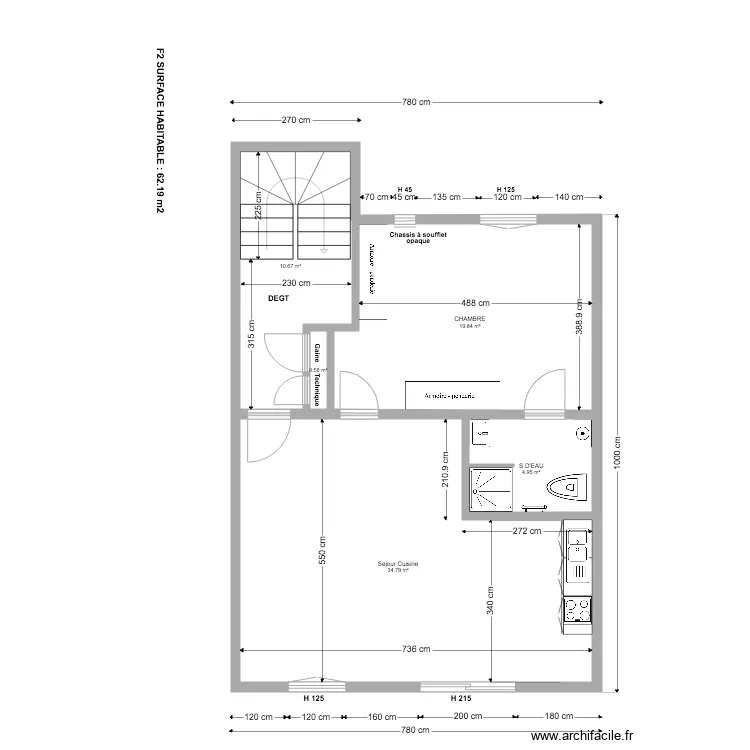 PC LOT A  2EME ETAGE 02 04 2020. Plan de 