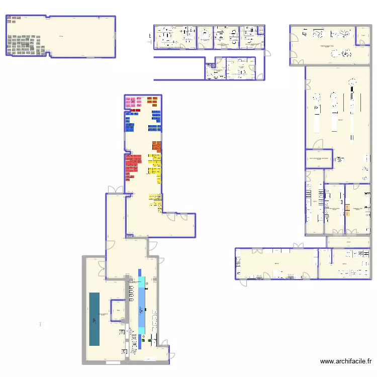 Projet Cuisines HL v21. Plan de 