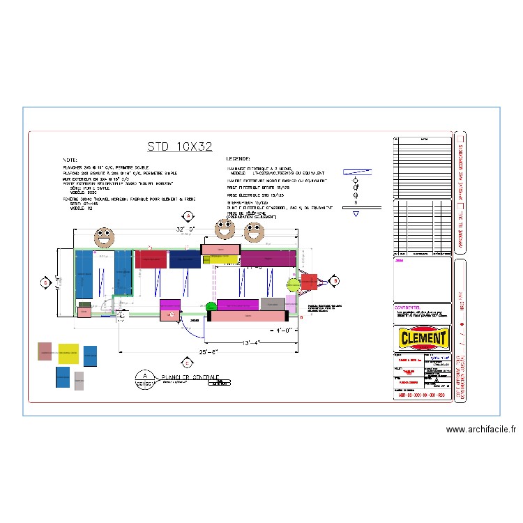 10x32 par Samuel V3. Plan de 0 pièce et 0 m2