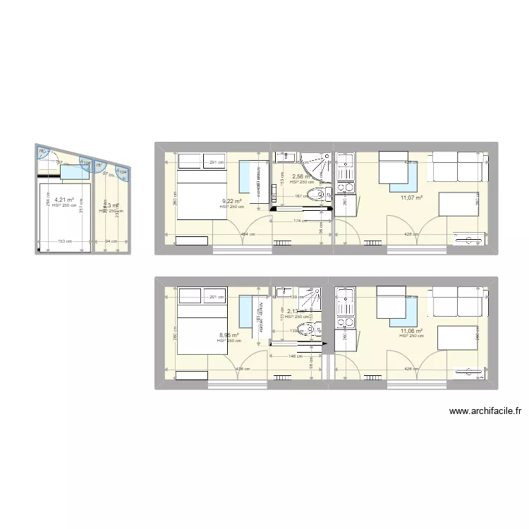 Zola r&eacute;am&eacute;nag&eacute;. Plan de 