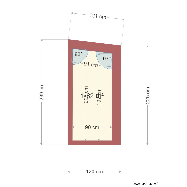 FACE C. Plan de 0 pièce et 0 m2