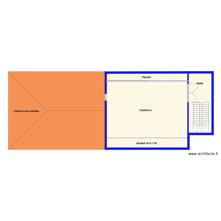 max 2 eme. Plan de 0 pièce et 0 m2