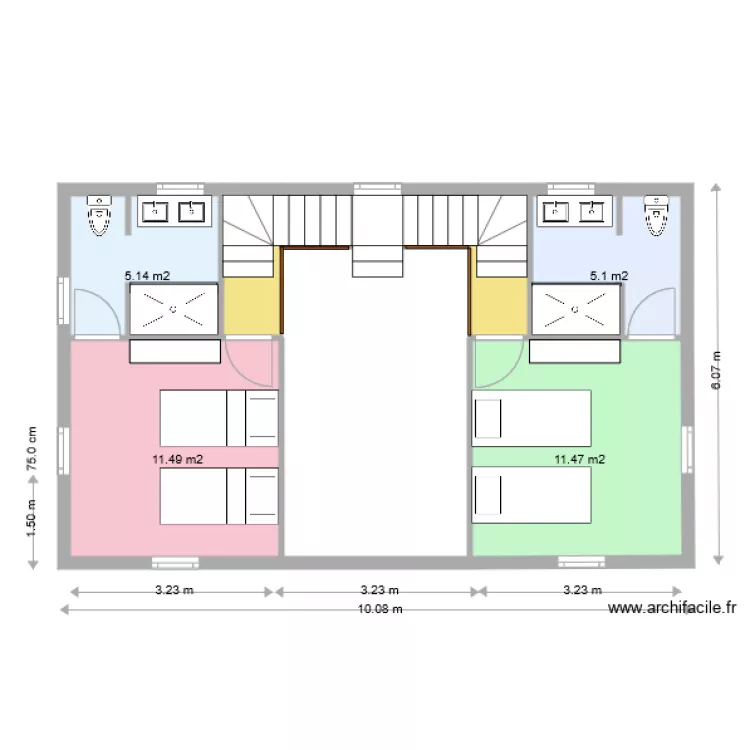 Hangar Etage Projet 1. Plan de 