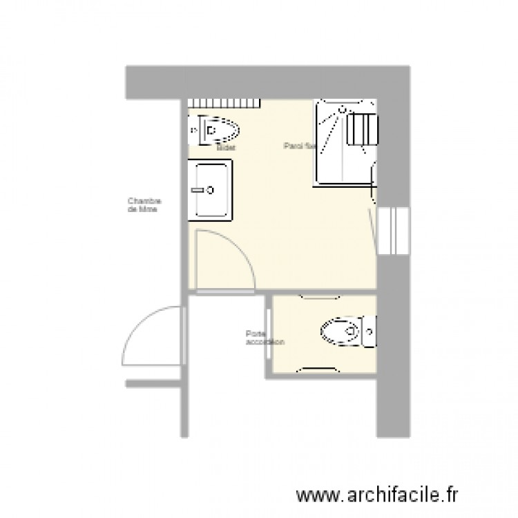 BOUSSARD Etat Projeté. Plan de 0 pièce et 0 m2