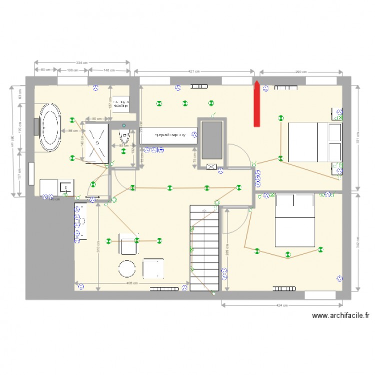 mirebeau 8. Plan de 0 pièce et 0 m2