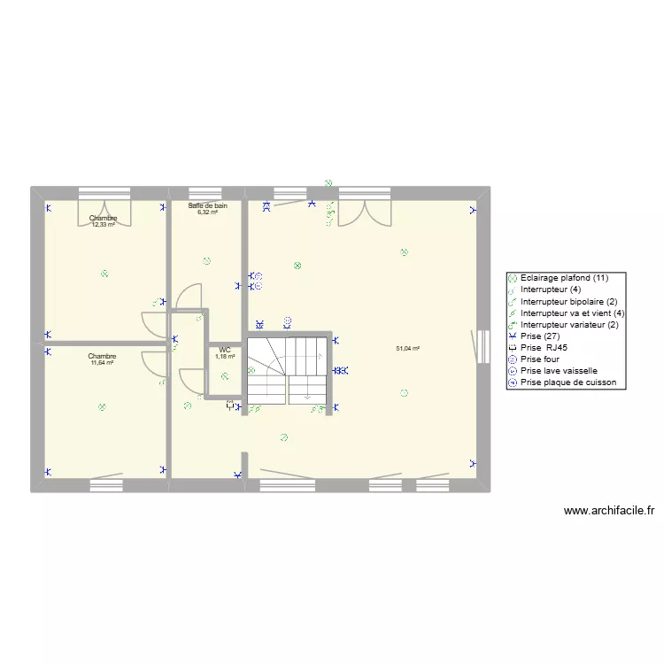 Maxime - Rdc. Plan de 