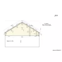 Plan de coupe toiture