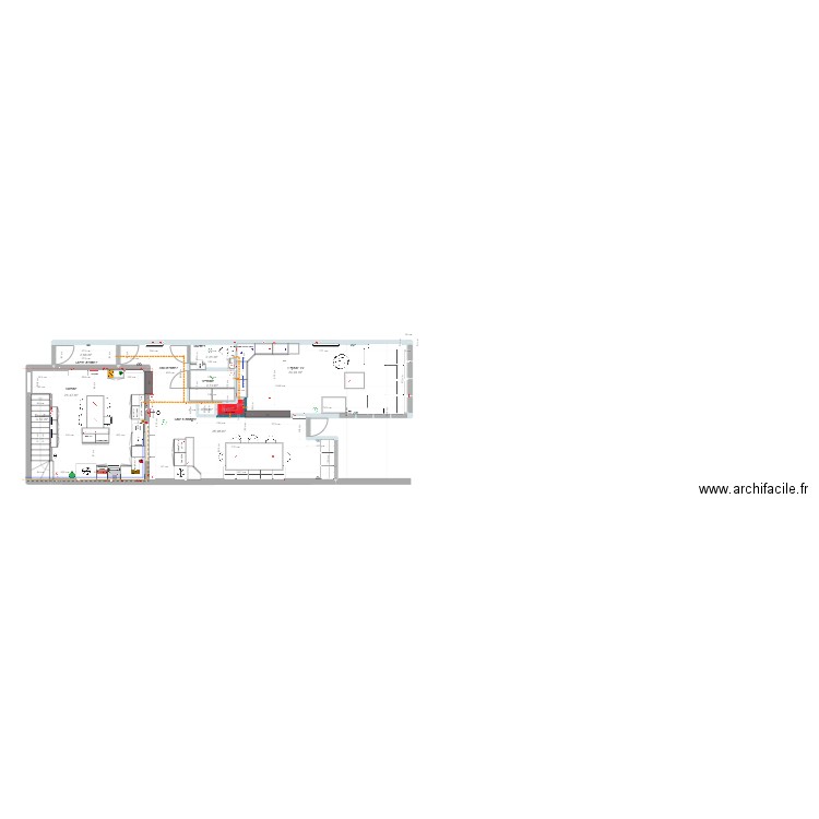 Arquenne cuisine. Plan de 0 pièce et 0 m2