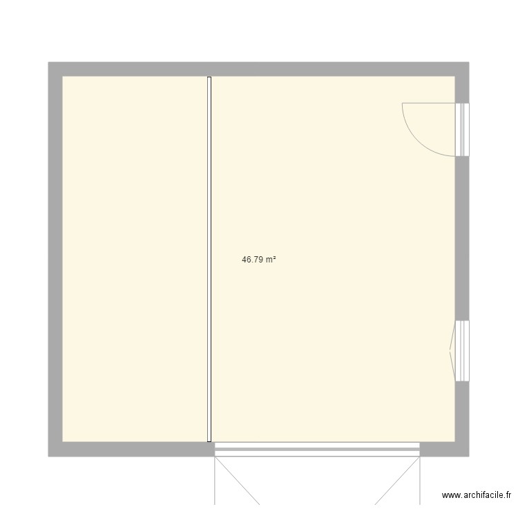 atelier fabrice. Plan de 0 pièce et 0 m2