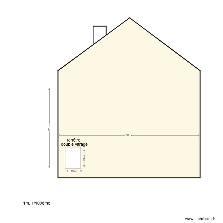 plan cote. Plan de 0 pièce et 0 m2