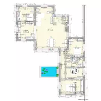 PLAN 116 M avec am&eacute;nagement interieur 
