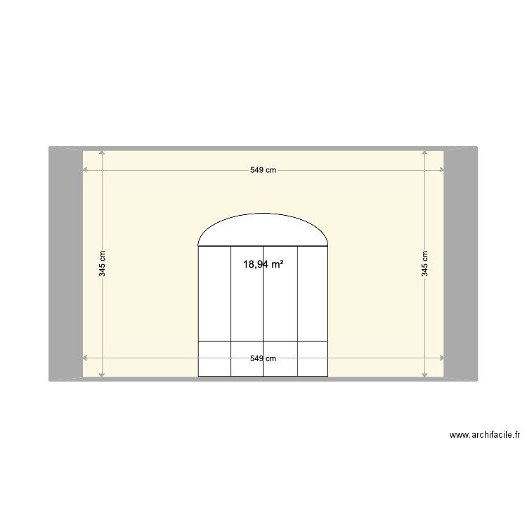 Baie piscine 200 X 250. Plan de 0 pièce et 0 m2