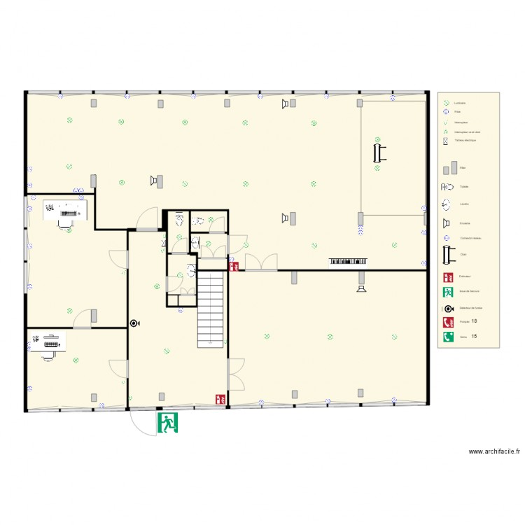 CCU. Plan de 0 pièce et 0 m2