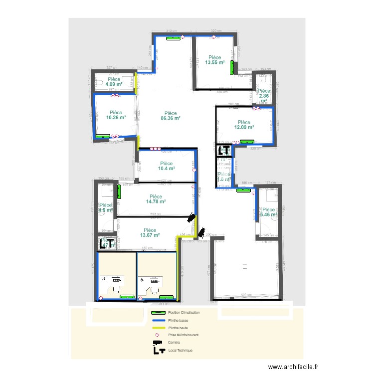boli. Plan de 0 pièce et 0 m2