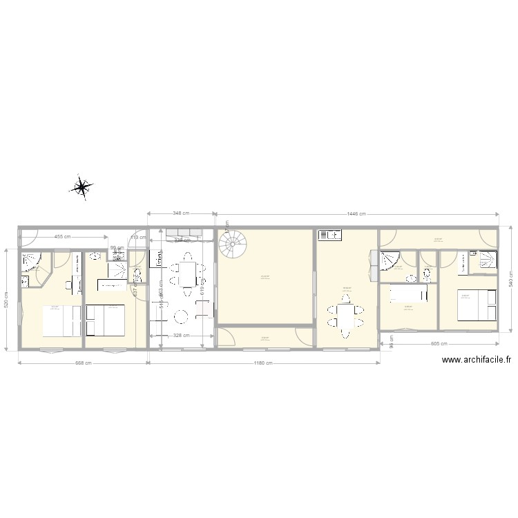 MAISON SUZ ET JC v3. Plan de 0 pièce et 0 m2