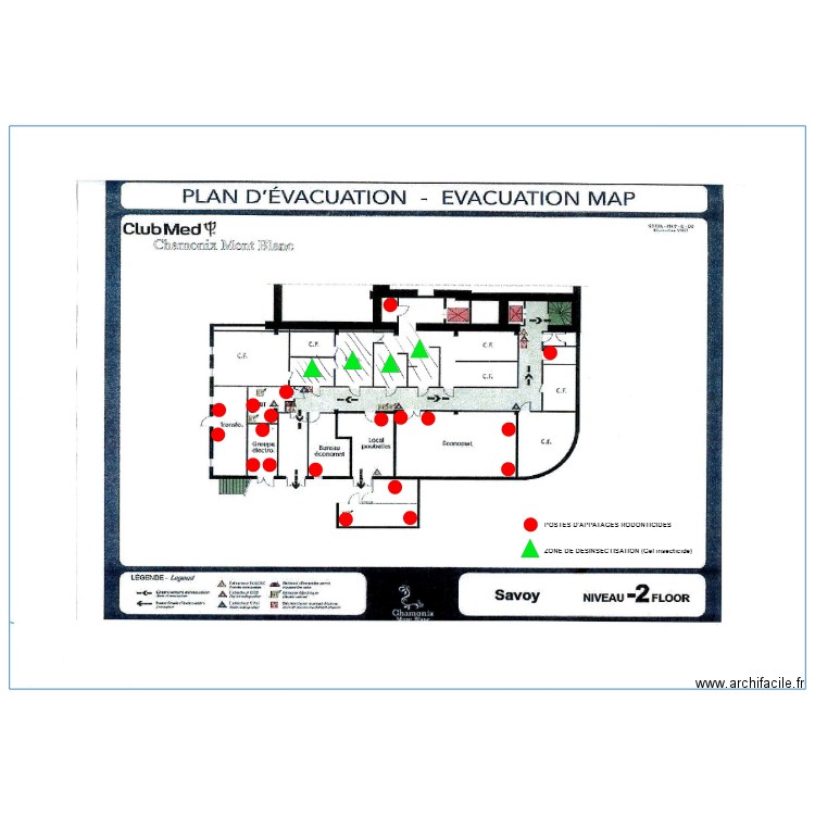 Plan la folie douce Niveau inférieur 2. Plan de 0 pièce et 0 m2