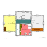 1ere &eacute;tage avec dimensions
