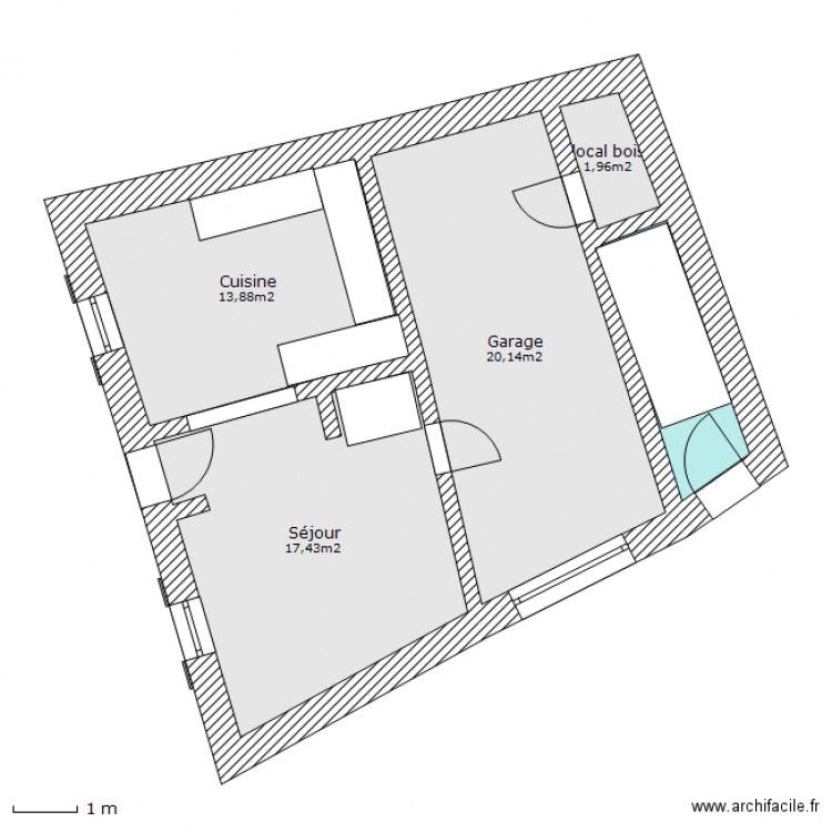 PETIT RDC. Plan de 0 pièce et 0 m2