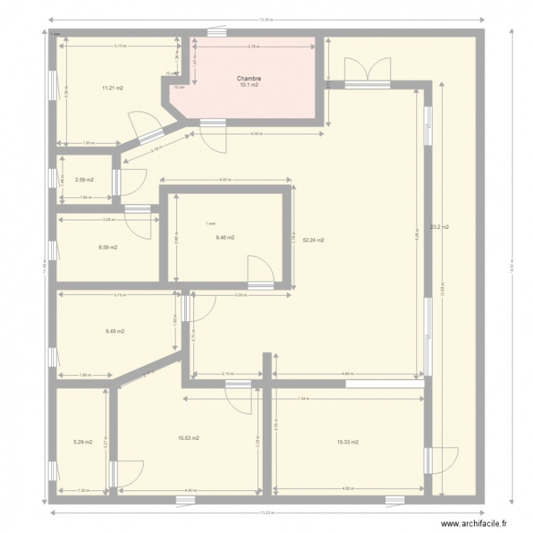Plan AMINA. Plan de 0 pièce et 0 m2