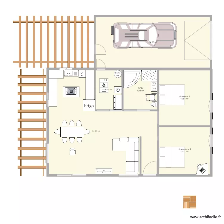 maison bois 1. Plan de maison bois 1. Plan de