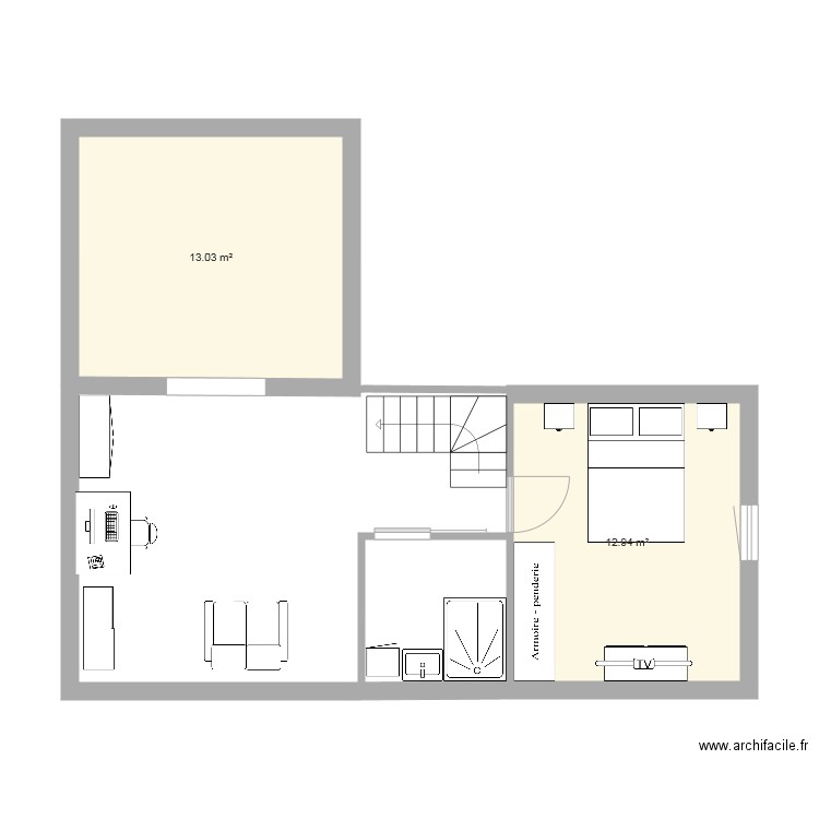 Casa2. Plan de 0 pièce et 0 m2