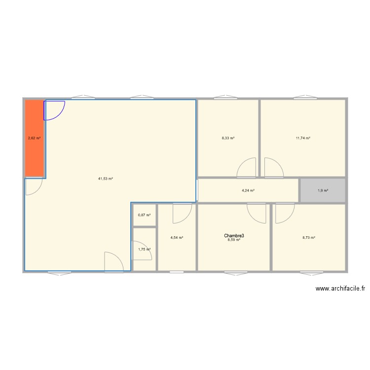 Ganaudieres2. Plan de 0 pièce et 0 m2