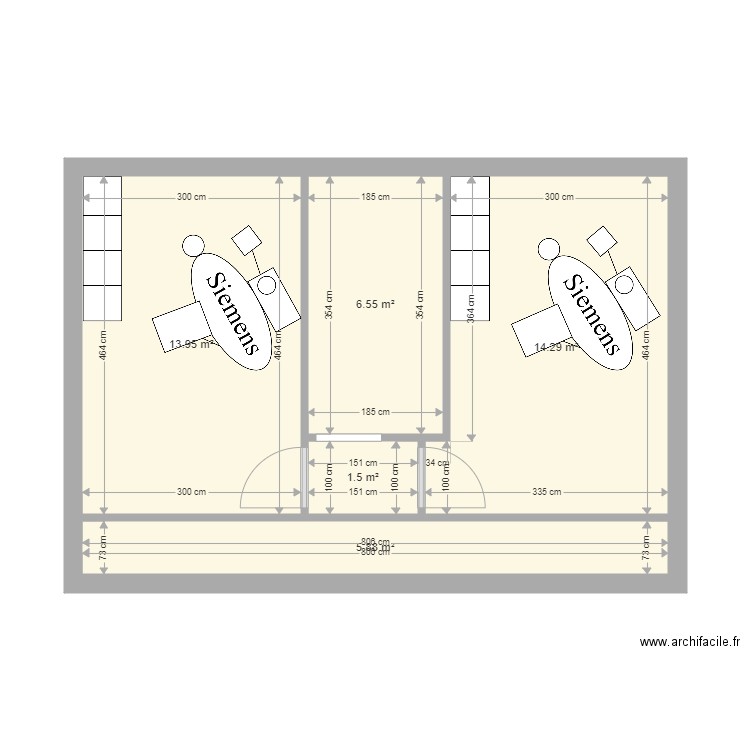 BIETTRON IMPLANTATION KAVO1. Plan de 0 pièce et 0 m2