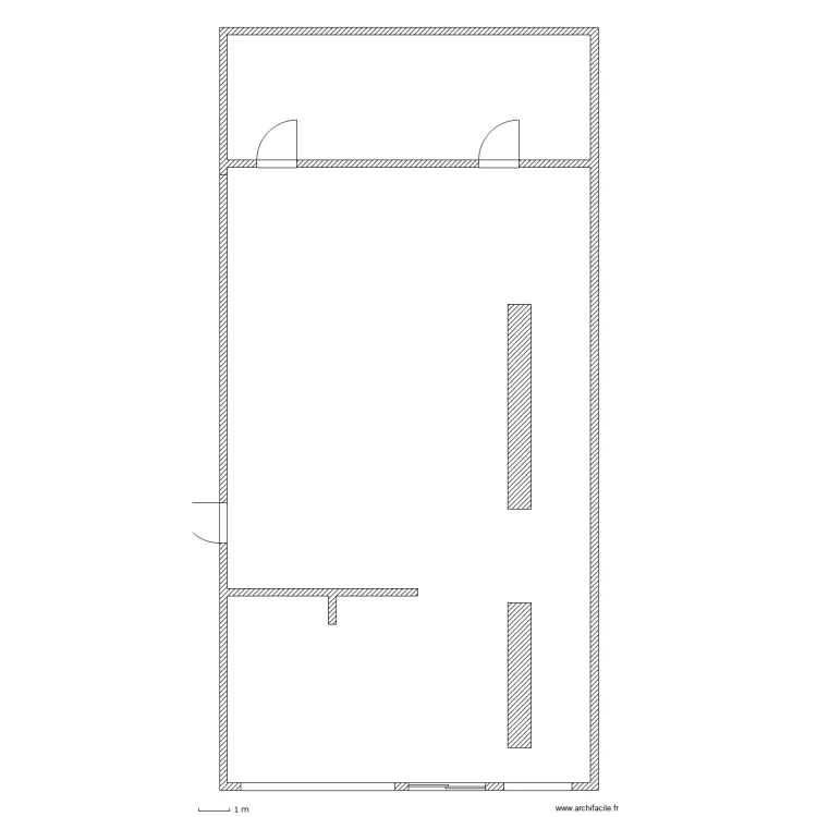 TABAC LE MAUREILHAN. Plan de 